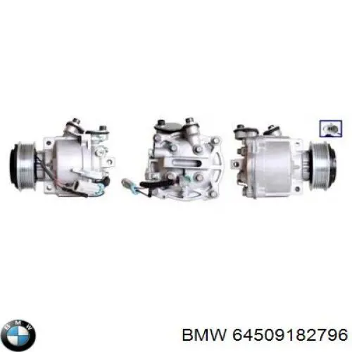 Насос кондиціонера BMW 64509182796