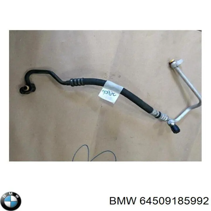 Купити 64509185992 BMW Шланг кондиціонера, від компресора до радіатора