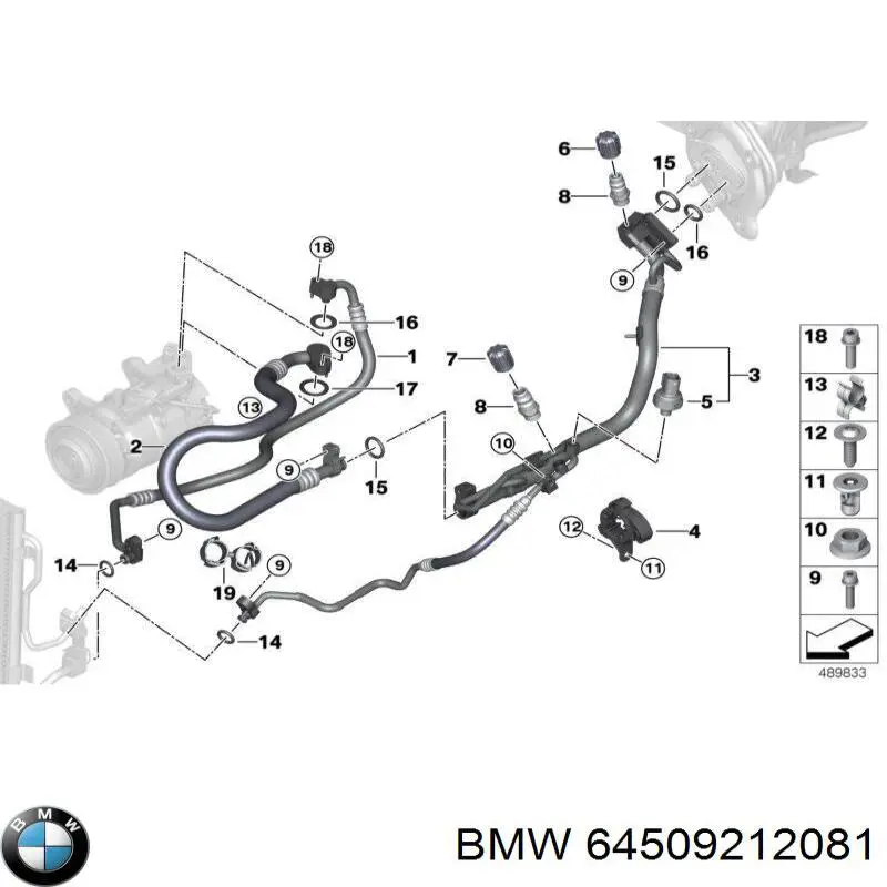  BMW 64509212081 ціна, від 50.79 USD
