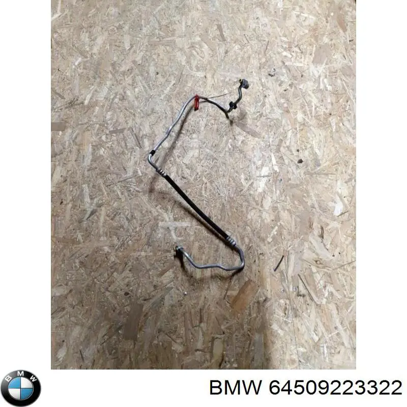 Купити 64509223322 BMW Шланг кондиціонера, від компресора до радіатора