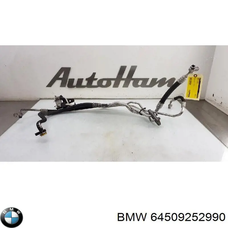 Шланг кондиціонера, від компресора до радіатора BMW 64509252990 ціна, від 45.15 USD