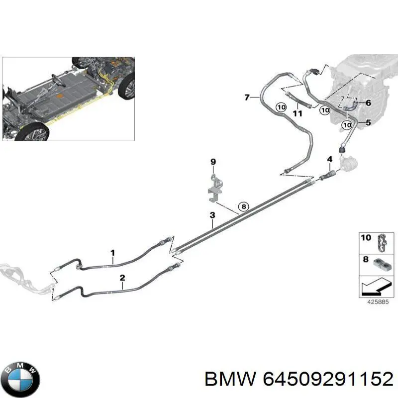 64509291152 BMW 
