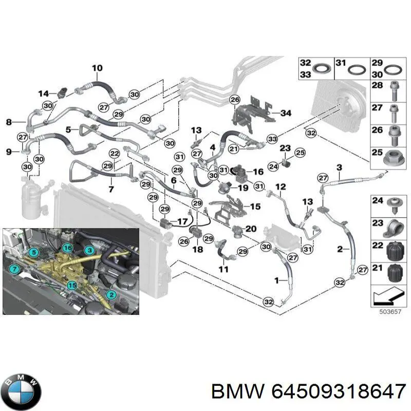 64509318647 BMW 
