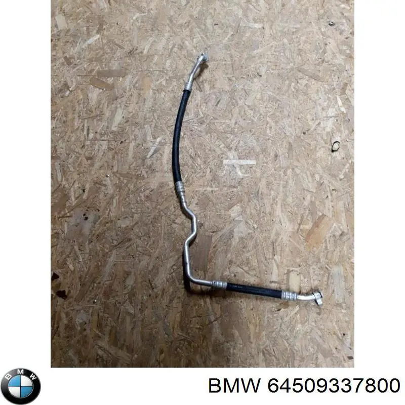 64509337800 BMW Шланг кондиціонера, від випарника до компресора