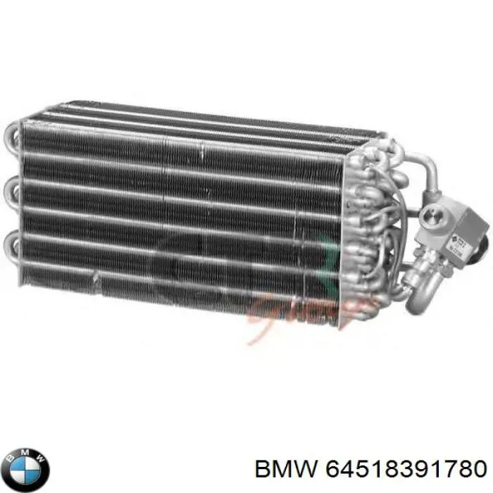 Випаровувач кондиціонера BMW 64511381810 ціна, від 153.21 USD