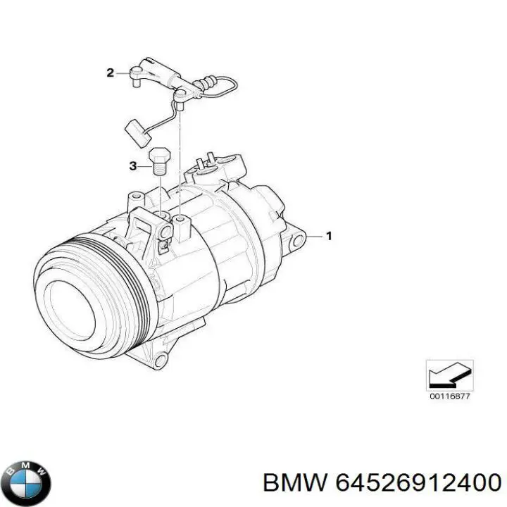 64526912400 BMW 
