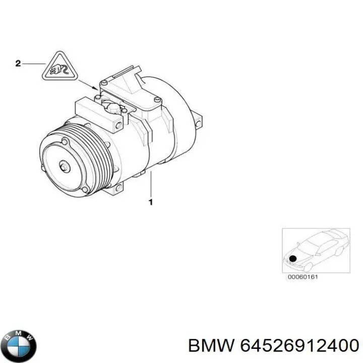  BMW 64526912400 ціна, від 25.00 USD
