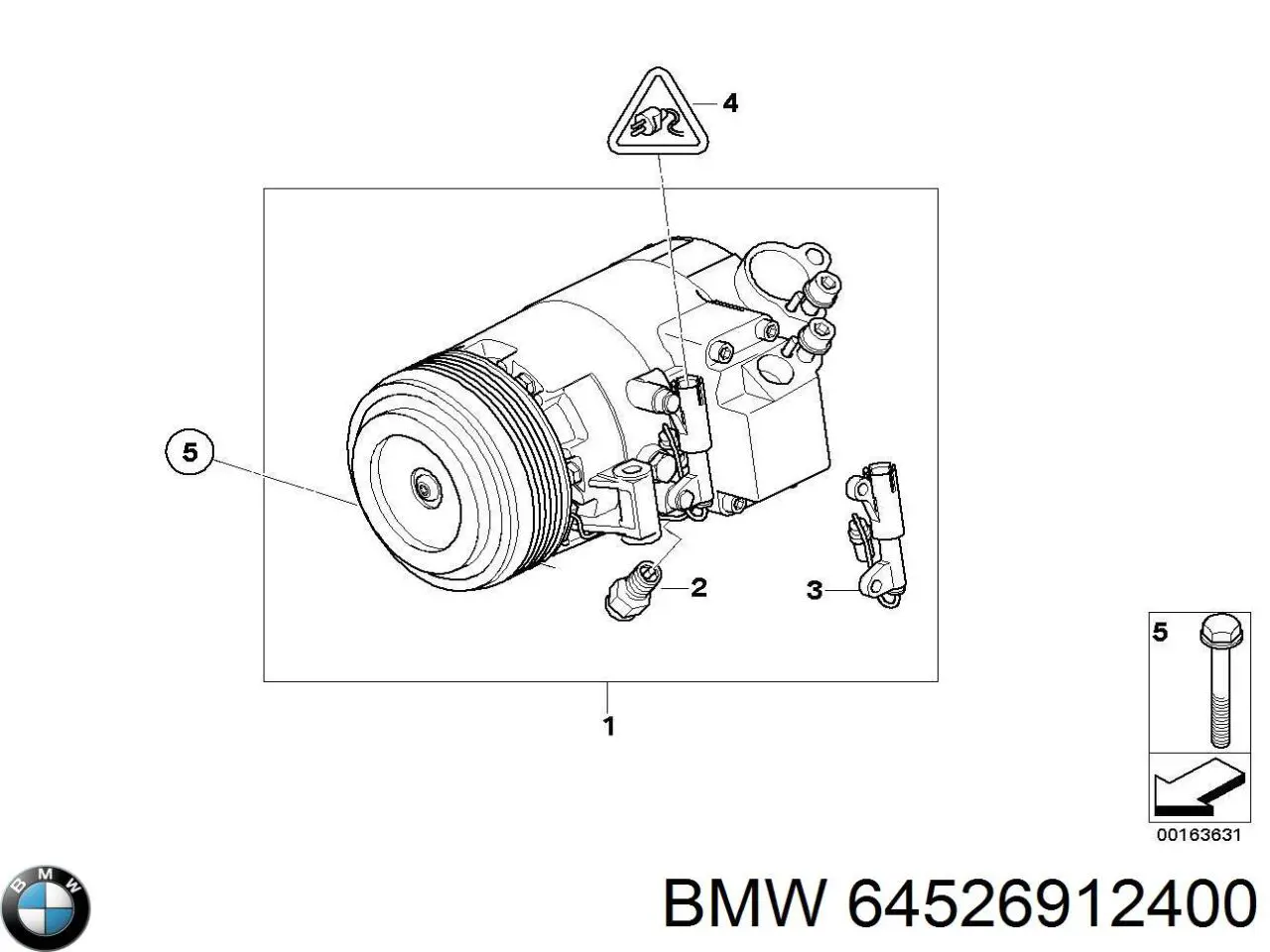 Купити 64526912400 BMW 