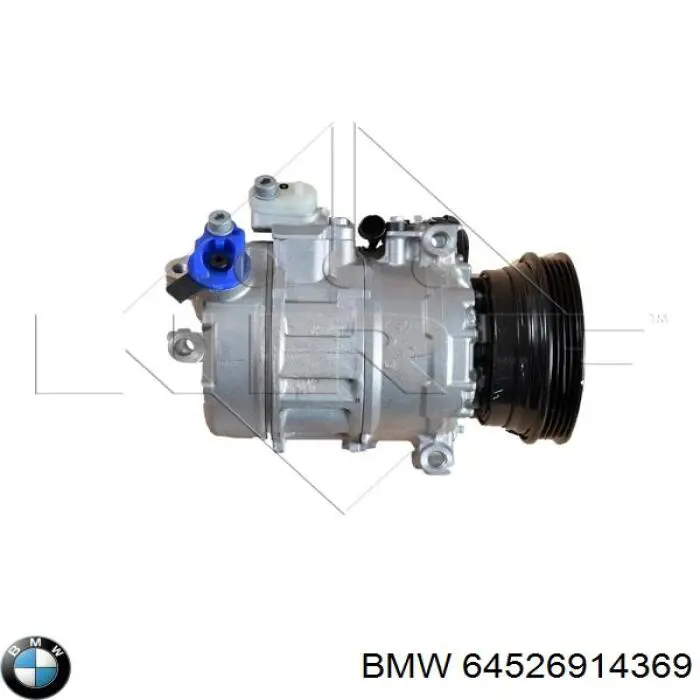 Компресор кондиціонера 64526914369 BMW