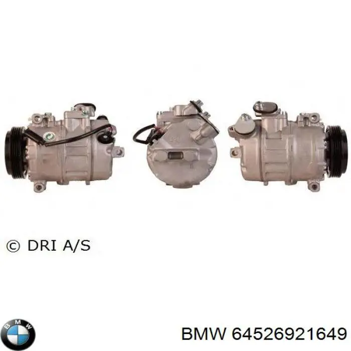 Компресор кондиціонера 64526921649 BMW