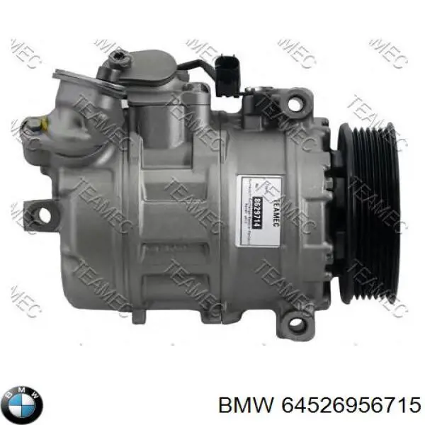 Компресор системи кондиціювання BMW 64526956715 ціна, від 204.03 USD