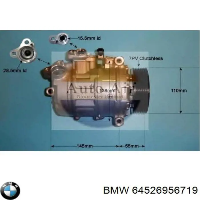 Насос кондиціонера BMW 64526956719