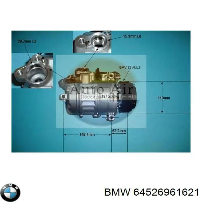 Купити 64526961621 BMW Компресор кліматичної установки