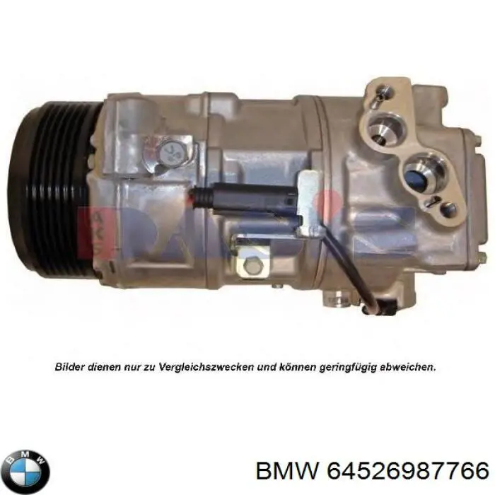 64526987766 BMW компресор кондиціонера