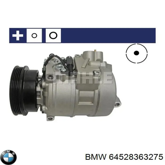 Компресор кондиціонера 64528363275 BMW