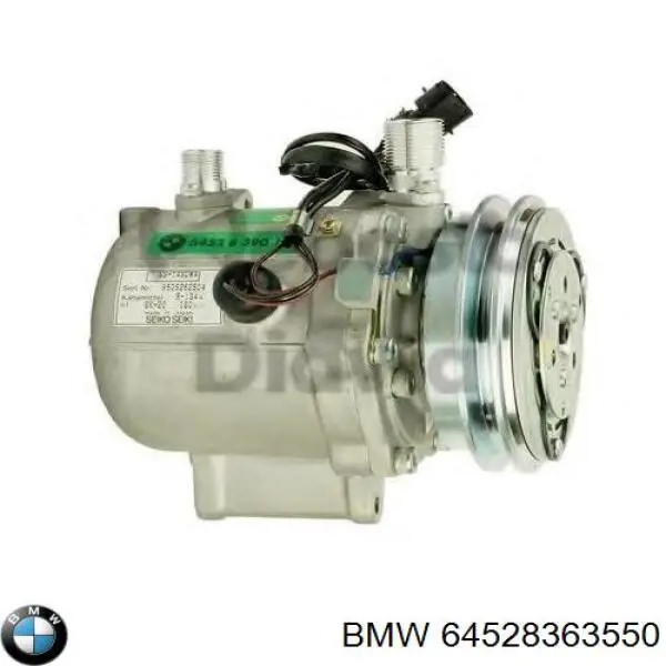 Компресор системи кондиціювання BMW 64528363550 ціна, від 1108.89 USD