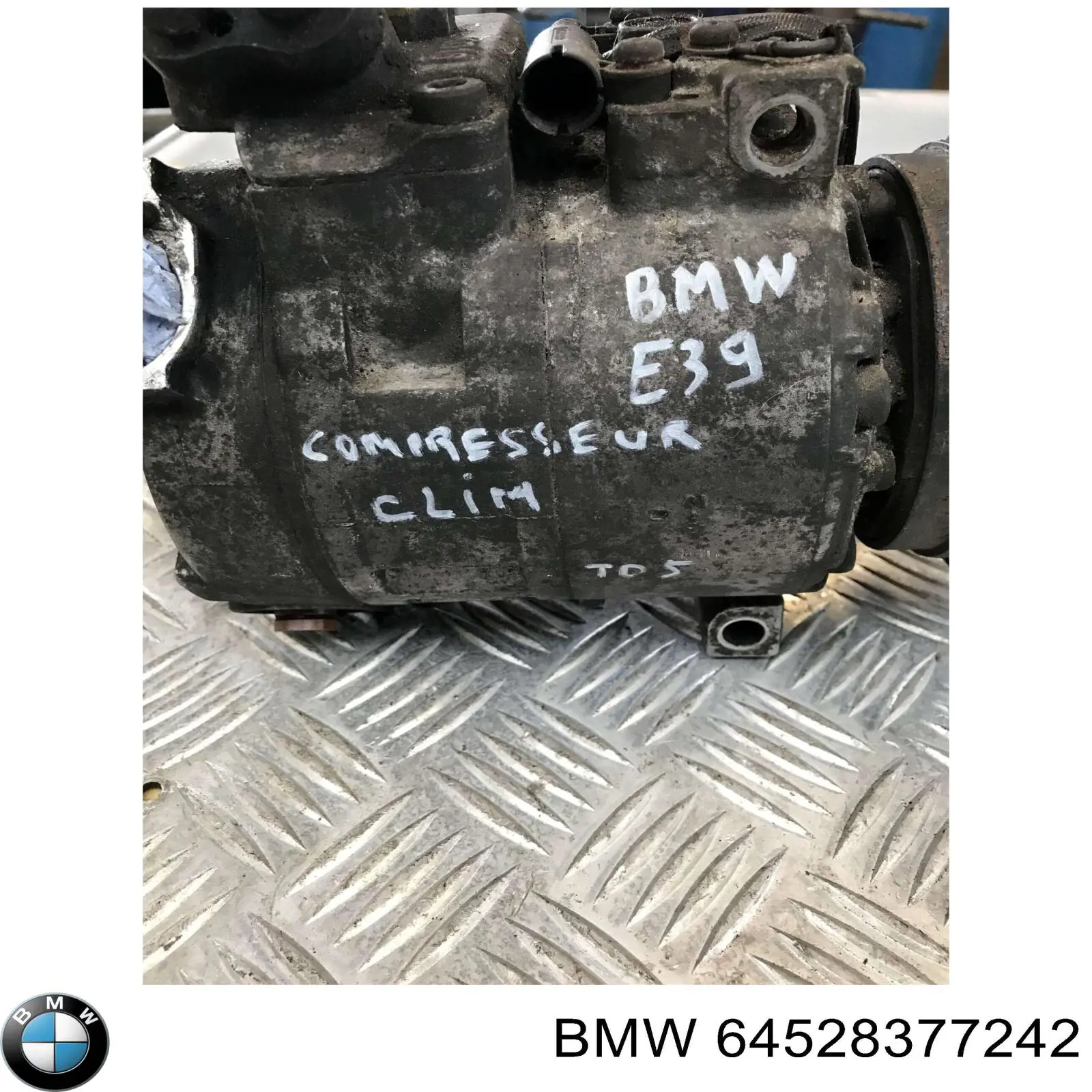 Компресор кондиціонера 64528377242 BMW