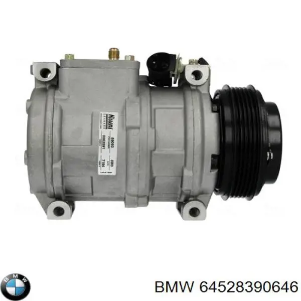 Компресор системи кондиціювання BMW 64528390646 ціна, від 305.29 USD