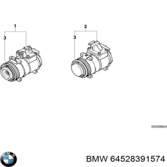  BMW 64528391574 ціна, від 466.92 USD