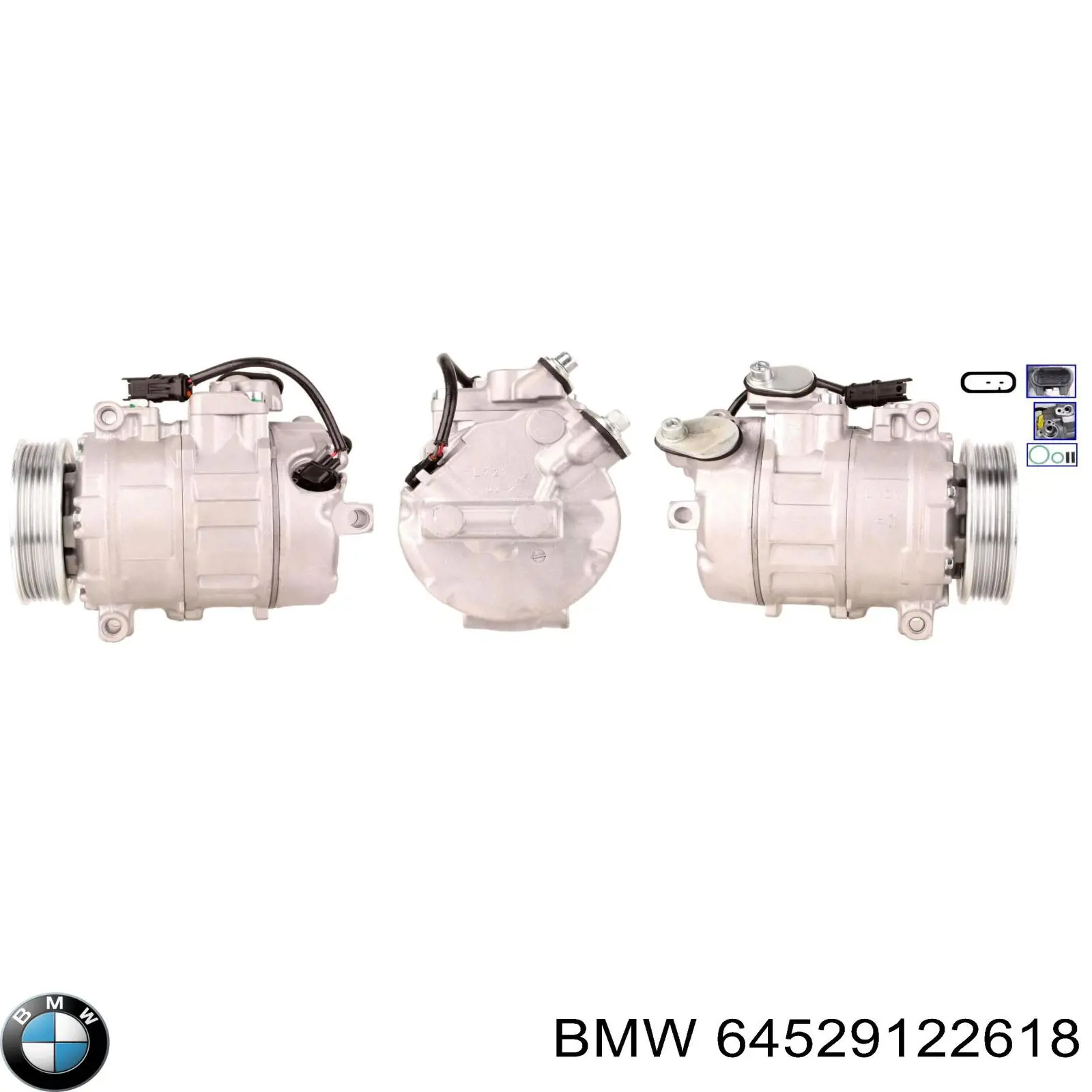 Компресор кондиціонера 64529122618 BMW