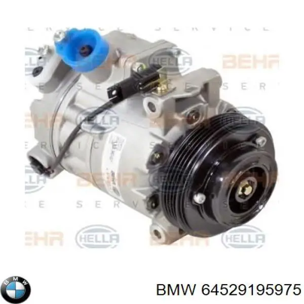 Компресор системи кондиціювання BMW 64529195976 ціна, від 218.24 USD