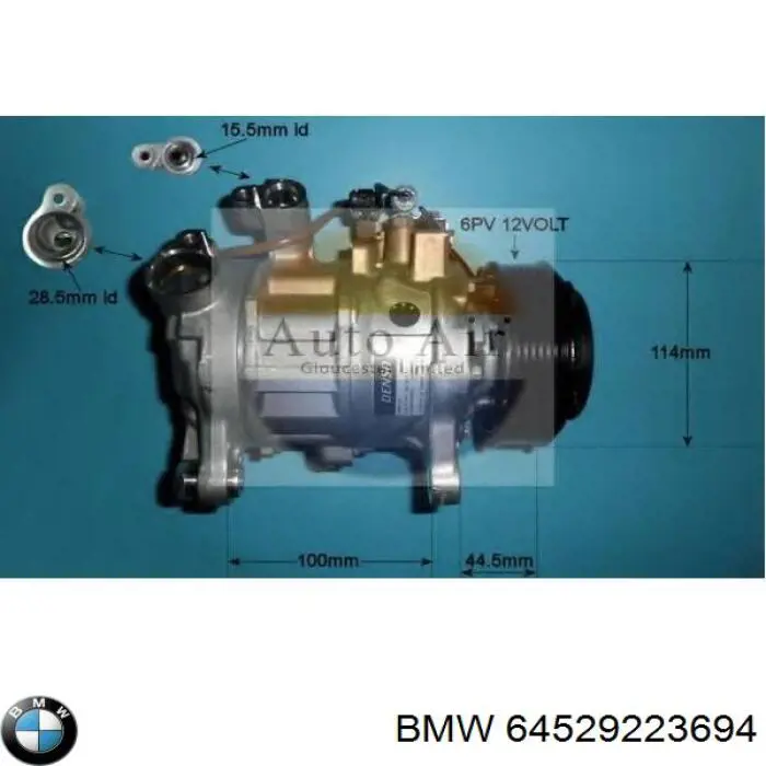 Купити 64529223694 BMW Компресор кліматичної установки