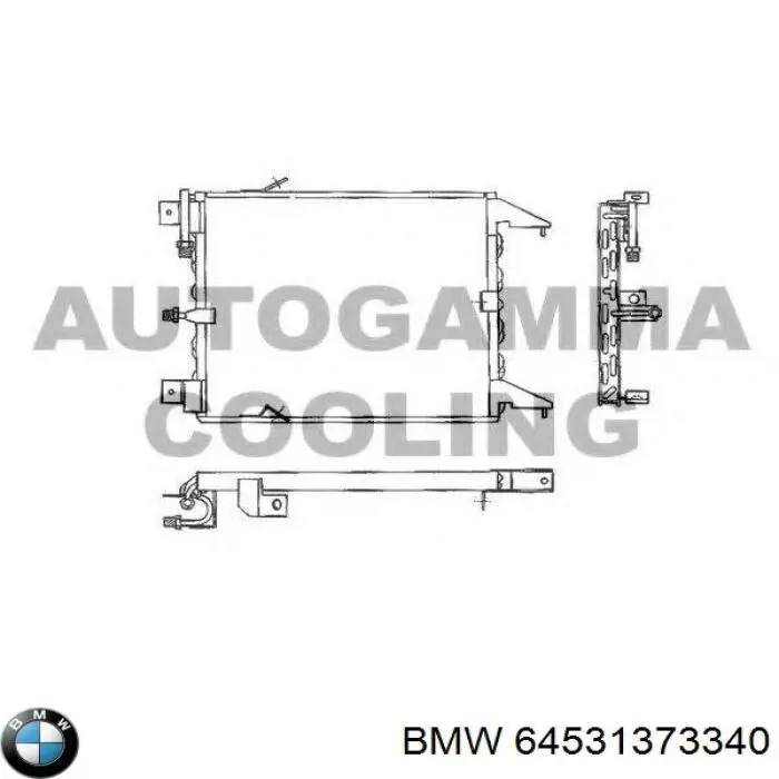 Конденсатор на BMW 5  E28
