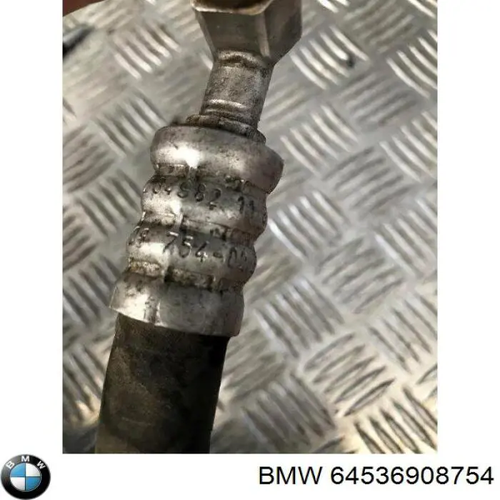 8362054 BMW Шланг кондиціонера, від компресора до радіатора