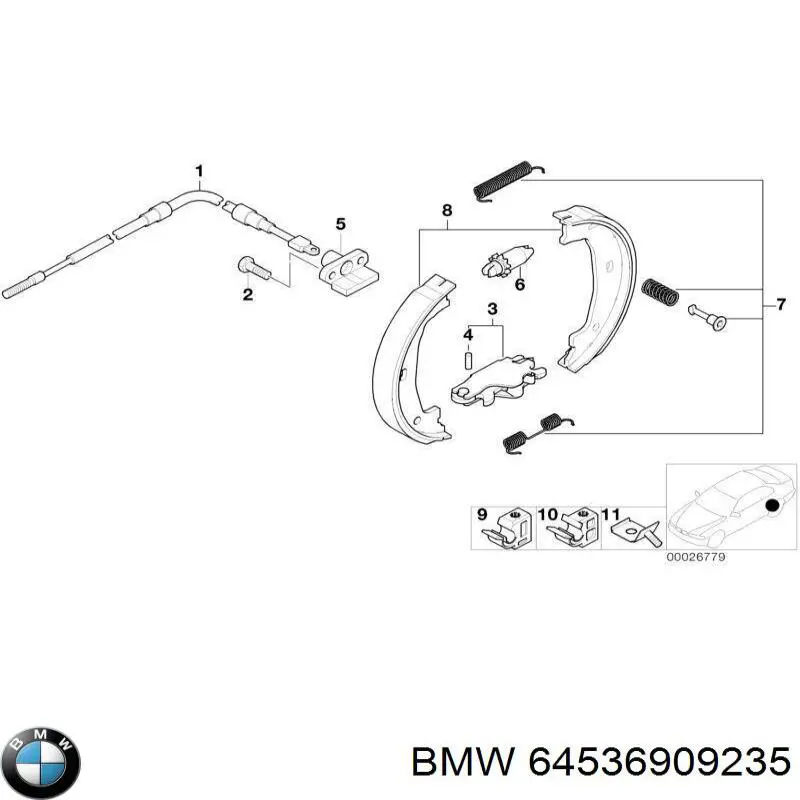  64536909235 BMW