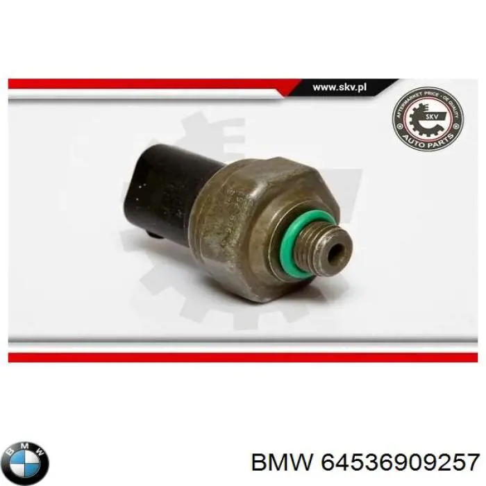 64536909257 BMW датчик абсолютного тиску кондиціонера