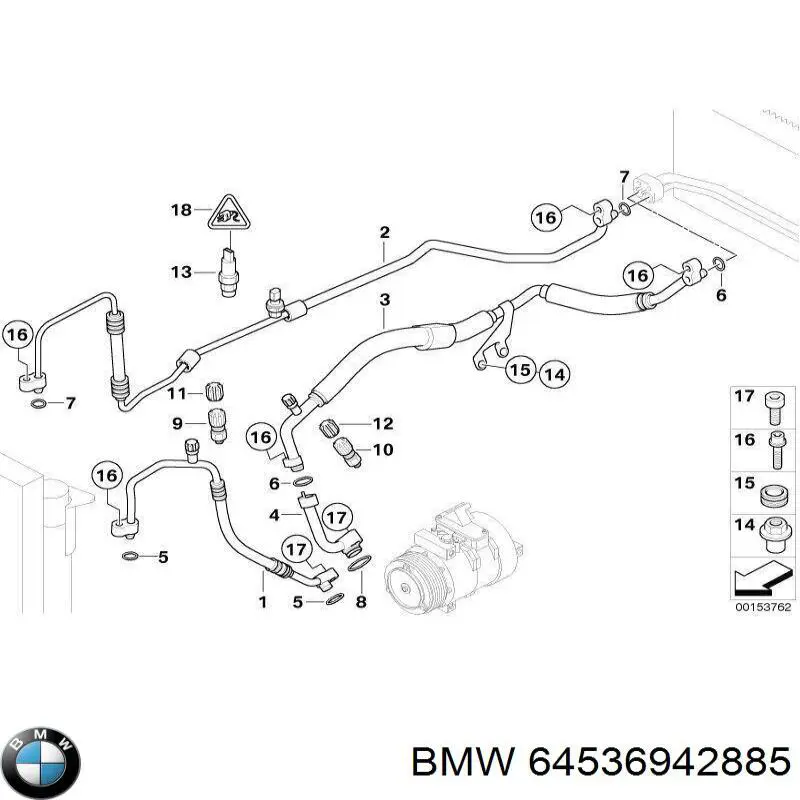 64539140729 BMW 