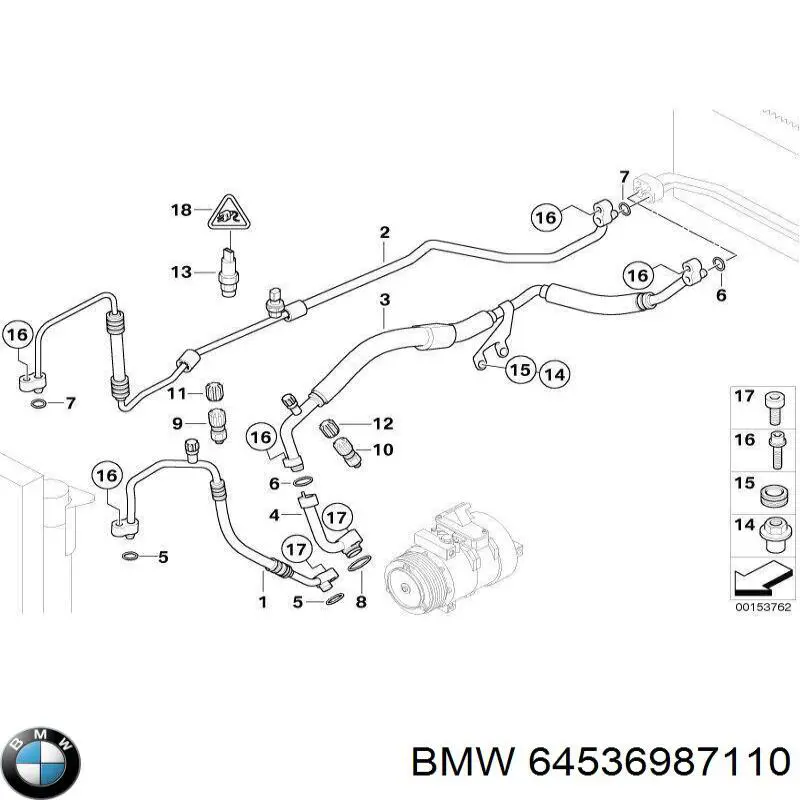  64536987110 BMW