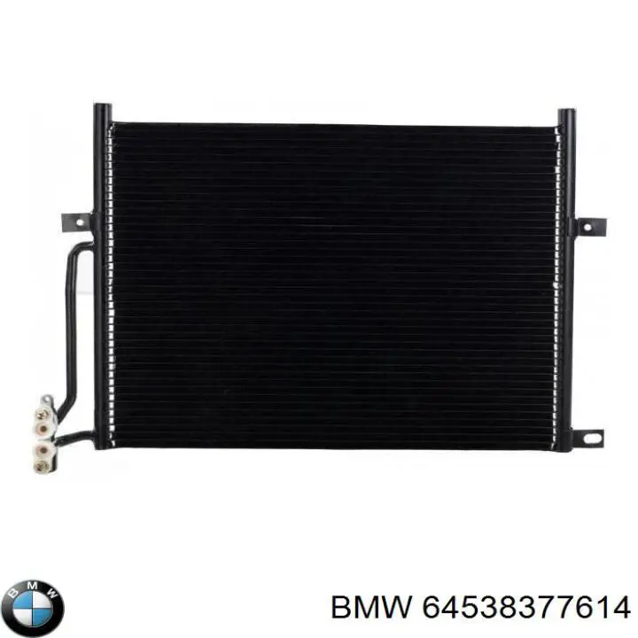 64538377614 BMW радіатор кондиціонера