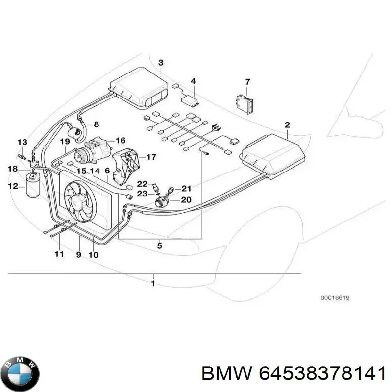  64538378141 BMW