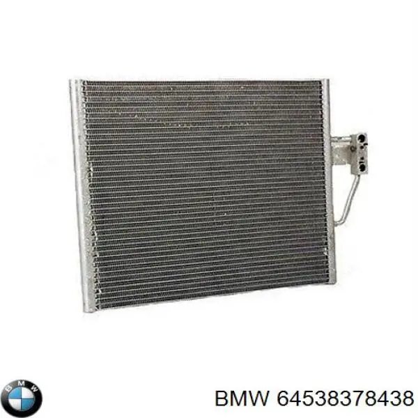 Радіатор охолодження кондиціонера BMW 64538378438