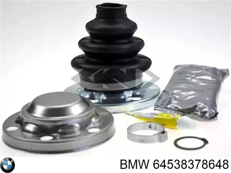 Шланг кондиціонера, від компресора до радіатора 64538378648 BMW