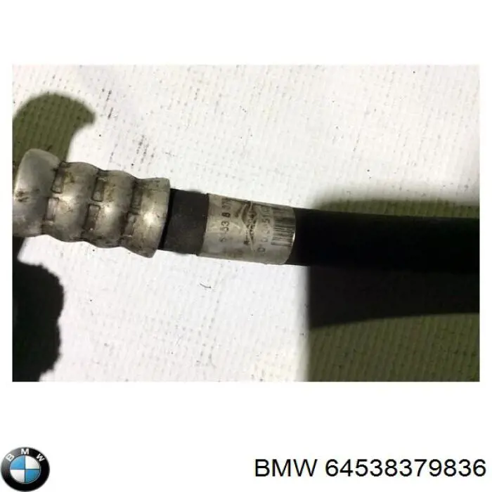 64509185992 BMW Шланг кондиціонера, від компресора до радіатора
