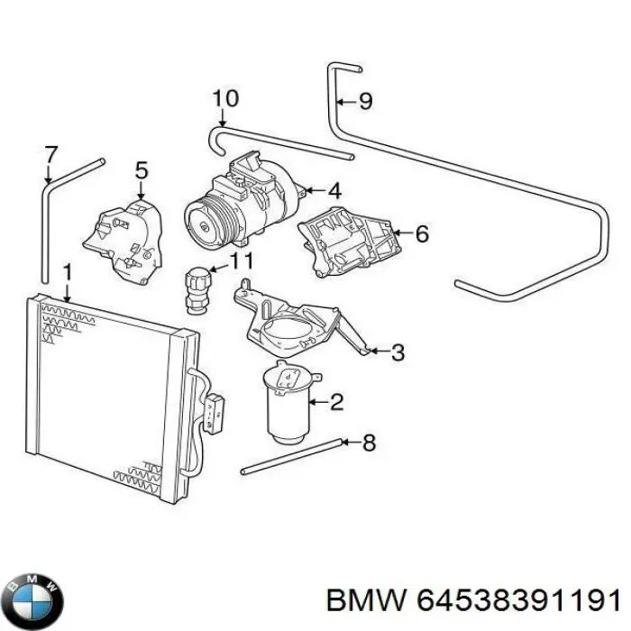  BMW 64538372989 ціна, від 19.00 USD