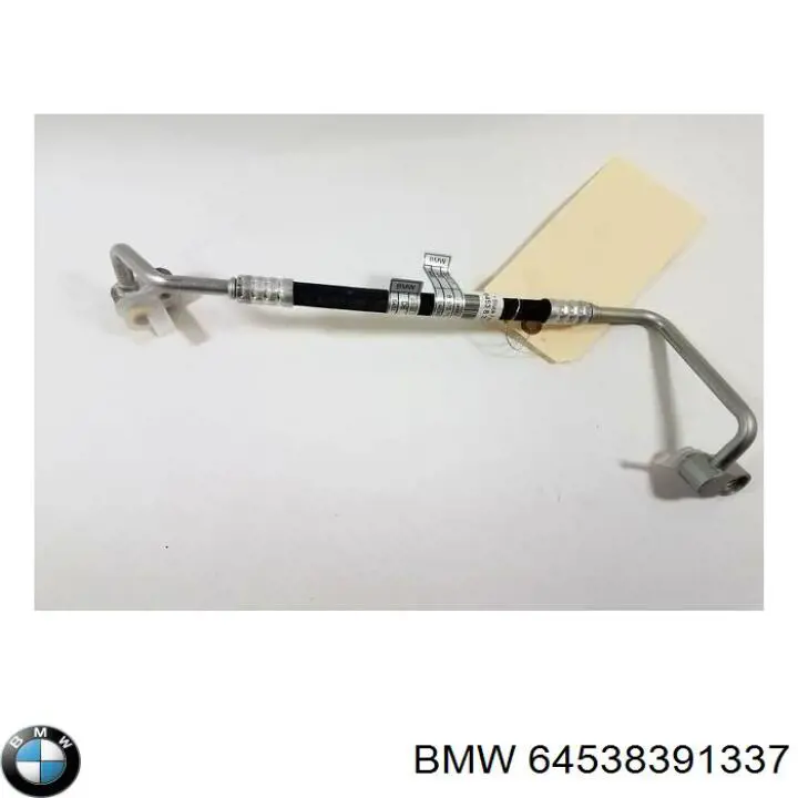 64538391337 BMW шланг кондиціонера, від компресора до радіатора