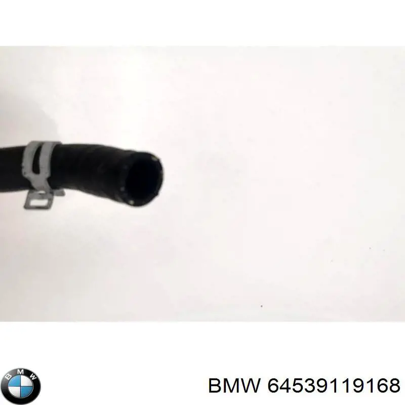 64539119168 BMW Шланг радіатора опалювача/грубки, подача