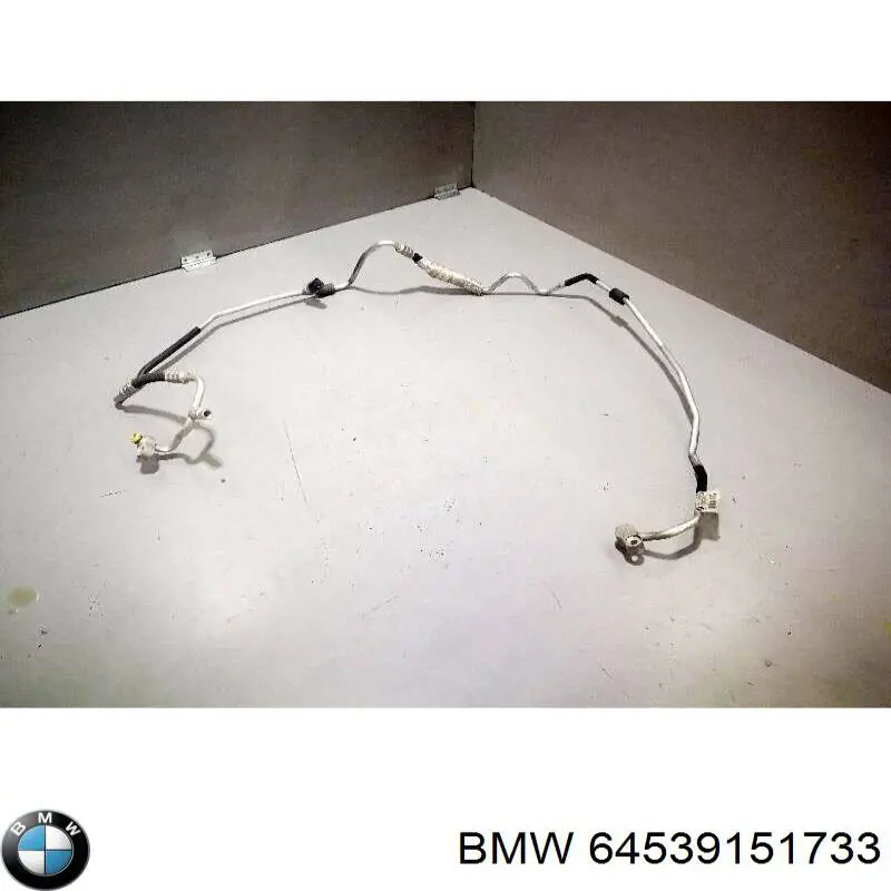 Шланг кондиціонера, від радіатора до випарника BMW 64539151733 ціна, від 50.66 USD