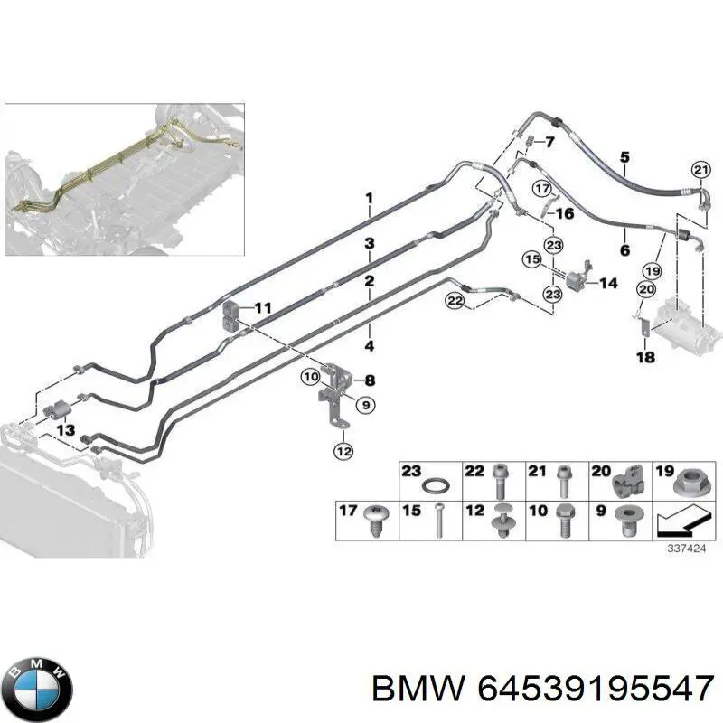 64539195547 BMW 