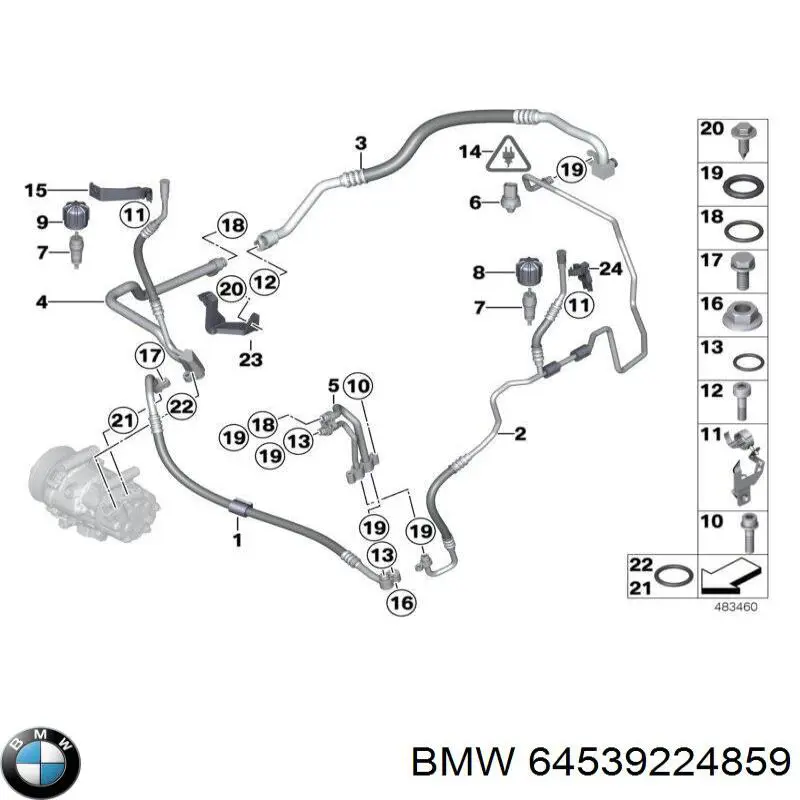  BMW 64502751774 ціна, від 23.22 USD