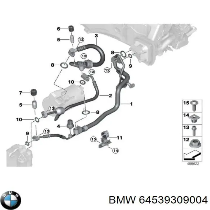  64539309004 BMW