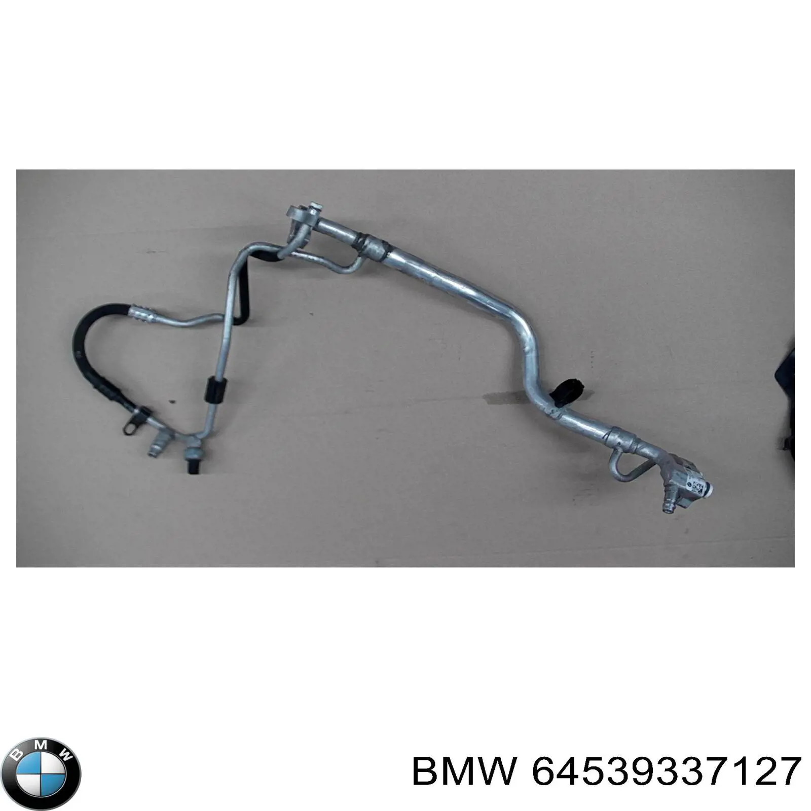 64539337127 BMW Шланг кондиціонера, від радіатора до випарника