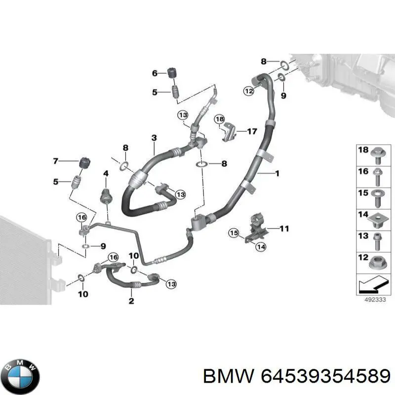 64539354589 BMW 