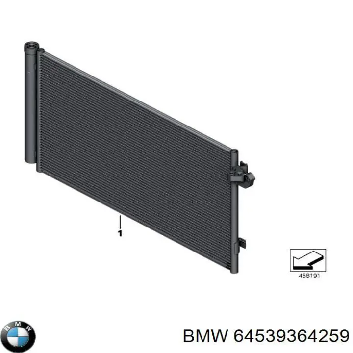AC896000P Mahle Original Конденсатор