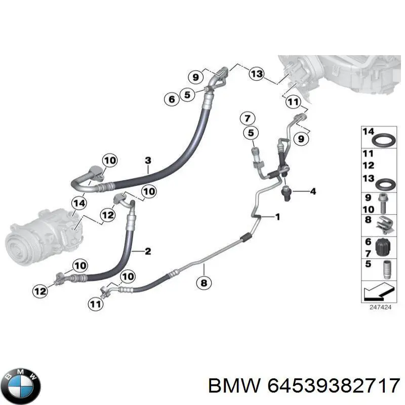 64539382717 BMW 