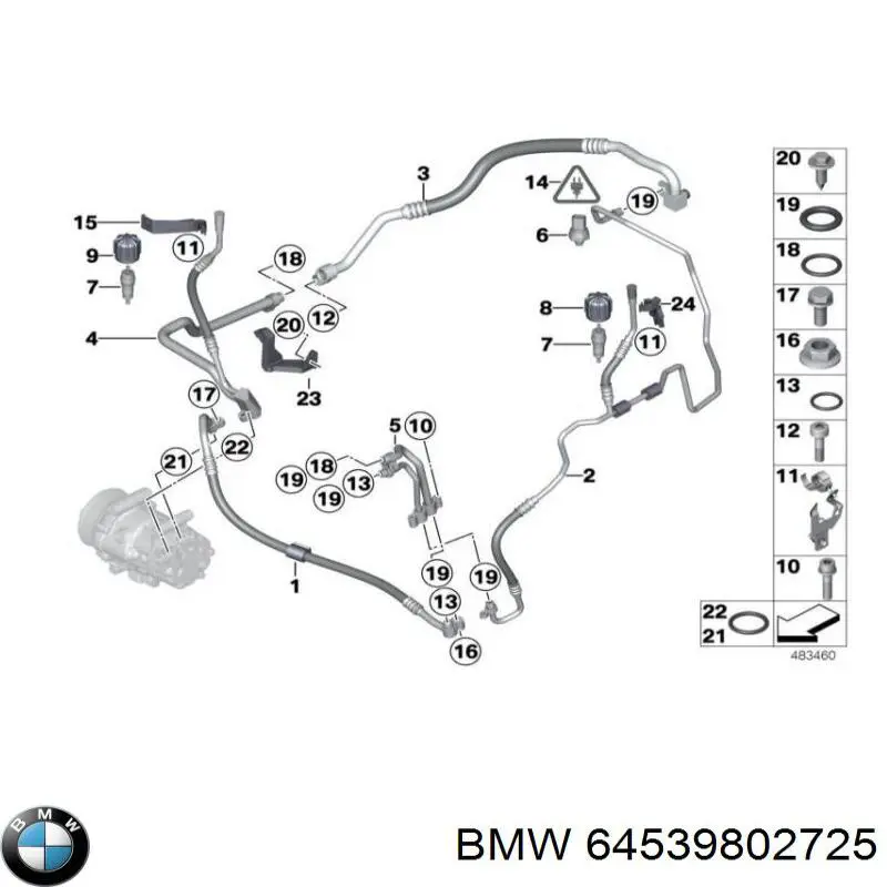  64539802725 BMW