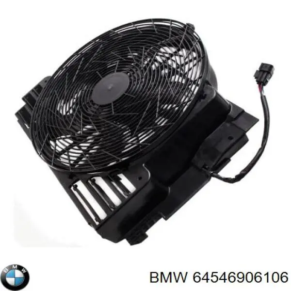 Купити 64546906106 BMW Дифузор (кожух) радіатора кондиціонера